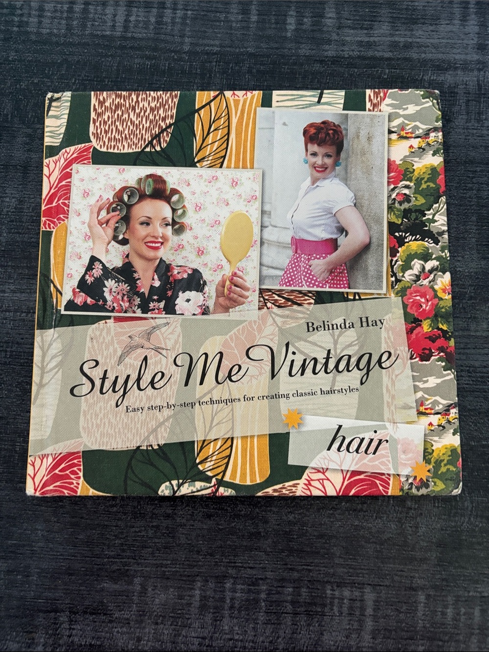 Style Me Vintage Hair Book - Floral Cover